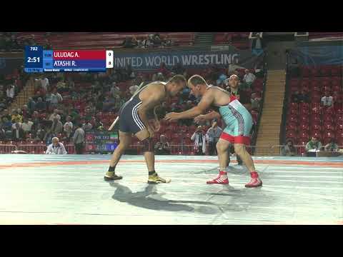 BRONZE FS - 78 kg: A. ULUDAG (TUR) v. R. ATASHI (IRI)