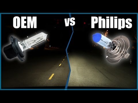 Philips H7 (12972) MotoVision Halogen Bulb-video