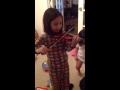 4 year old plays violin