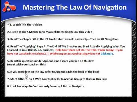 Leadership Law #4 - The Law Of Navigation