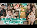 FULL VIDEO OF AMARI CRAWFORD 1ST BIRTHDAY CELEBRATION AT HOME! 😍 NAG IISANG ANAK NI COLEEN AT BILLY