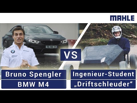BMW M4 vs. Studenten Selbstbau-Auto - MAHLE Motorsport Drift Challenge mit Bruno Spengler