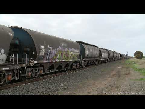 Pacific National 4CK5 Grain Train With NGPF & NGKF Hoppers - PoathTV Australian Railways