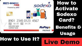 What is Sodexo Meal Card| How to Activate It| Benefits & Uses of Sodexo| Sodexo Card Kya Hota Hai