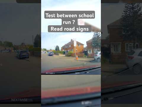Birmingham Garretts green driving test between school run ? read the new signs carefully