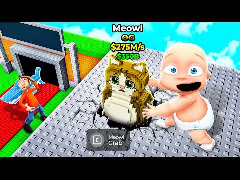 Smarty Uses GLITCHES to Steal Daddy's Brainrots! (Steal a Brainrot)