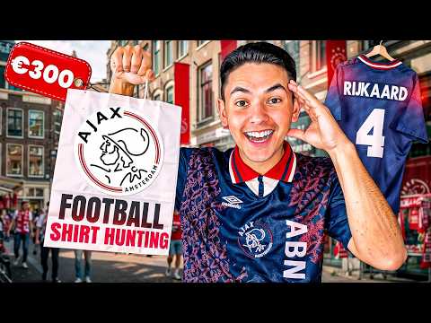 Football Shirt Hunting for Only Ajax Shirts