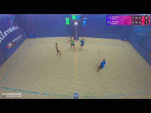 12:15 A. Matvieiev / Y. Sulyma - A. Pasazhin / I. Horiaiev 15.10.2022 | Winners Beach Volleyball
