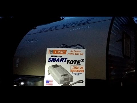 HOW TO: RV Portable Waste Tank. We Review our Thetford SmartTote2 LX