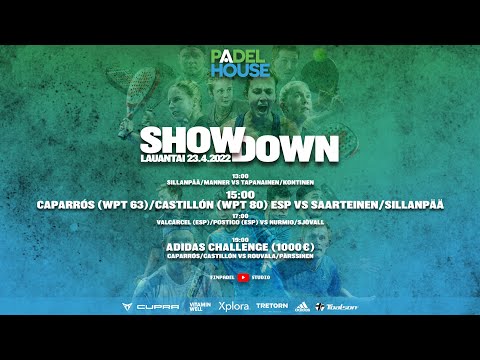 Tapanainen & Kontinen Vs Manner & Sillanpää - Padelhouse ShowDown - 23.4.2022