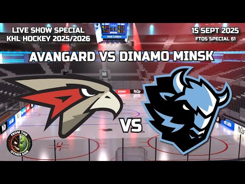 LIVE KHL HOCKEY ACTION – DINAMO MINSK vs AVANGARD