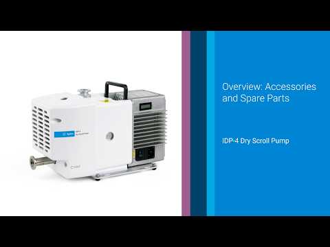 Agilent IDP-4 Dry Scroll Pump: Accessories and Spare Parts for Enhanced System Integration