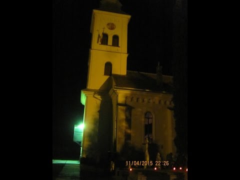 Biserica românească Dobolii de Jos-fragmente de înviere (11-12 Apr 2015)