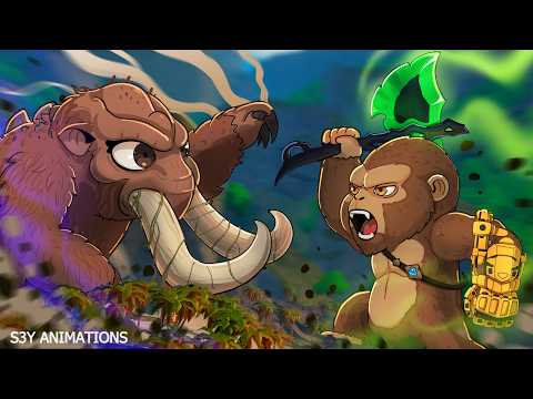 Baby Kong vs Titanus Behemoth  | Godzilla x Kong Supernova - Animation 34