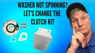 Clothes Still Wet After Spin? Your Clutch Pads Are Gone — Here's the Fix