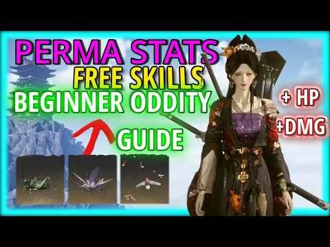 Where Winds Meet Oddity Collection Beginner Guide | Permanent Stats! w/ Free Skills