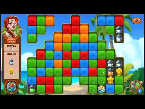 Lost Island Blast Adventure Level 643 - NO BOOSTERS 🏝️ | SKILLGAMING ✔️