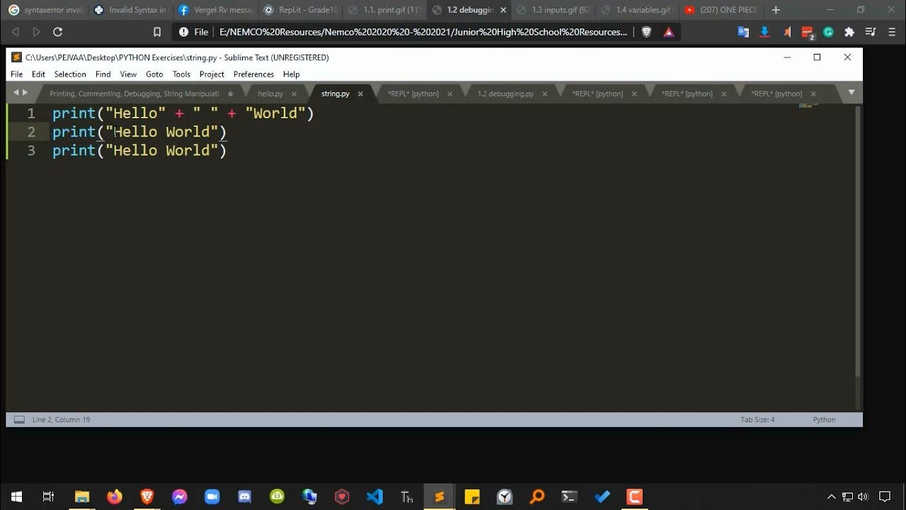 05 - String Manipulation in Python