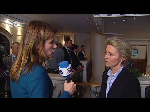 German Defence Minister Ursula von der Leyen at Munich Security Conference 2017