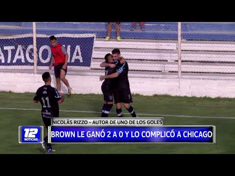 Deportes: Brown le ganó 2-0 a Chicago y lo complicó.