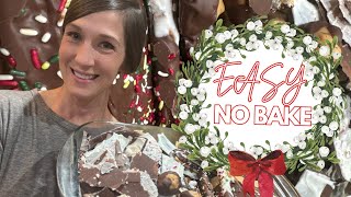 5 Simple, Quick and Easy NO BAKE Christmas Snacks | Made in Minutes 