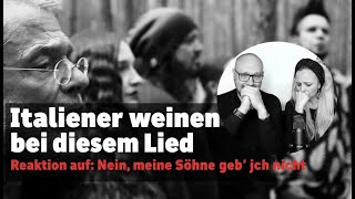 💔 Incredible reaction! Italians cry to this song...