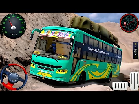 Offroad Bus Simulator 3D Game  - City Coach Bus Simulator Game 2025 - Andriod Gameplay