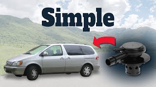 1998-2003 Sienna Fuel Tank Overfill Check Valve Replacement | 12 Minute Guide!