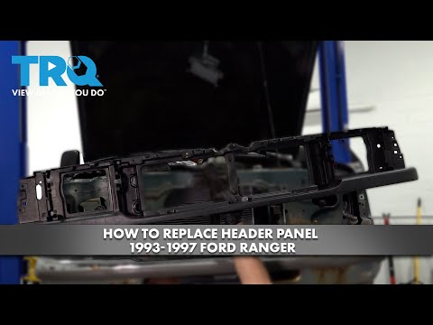 How to Replace Header Panel 1993-1997 Ford Ranger