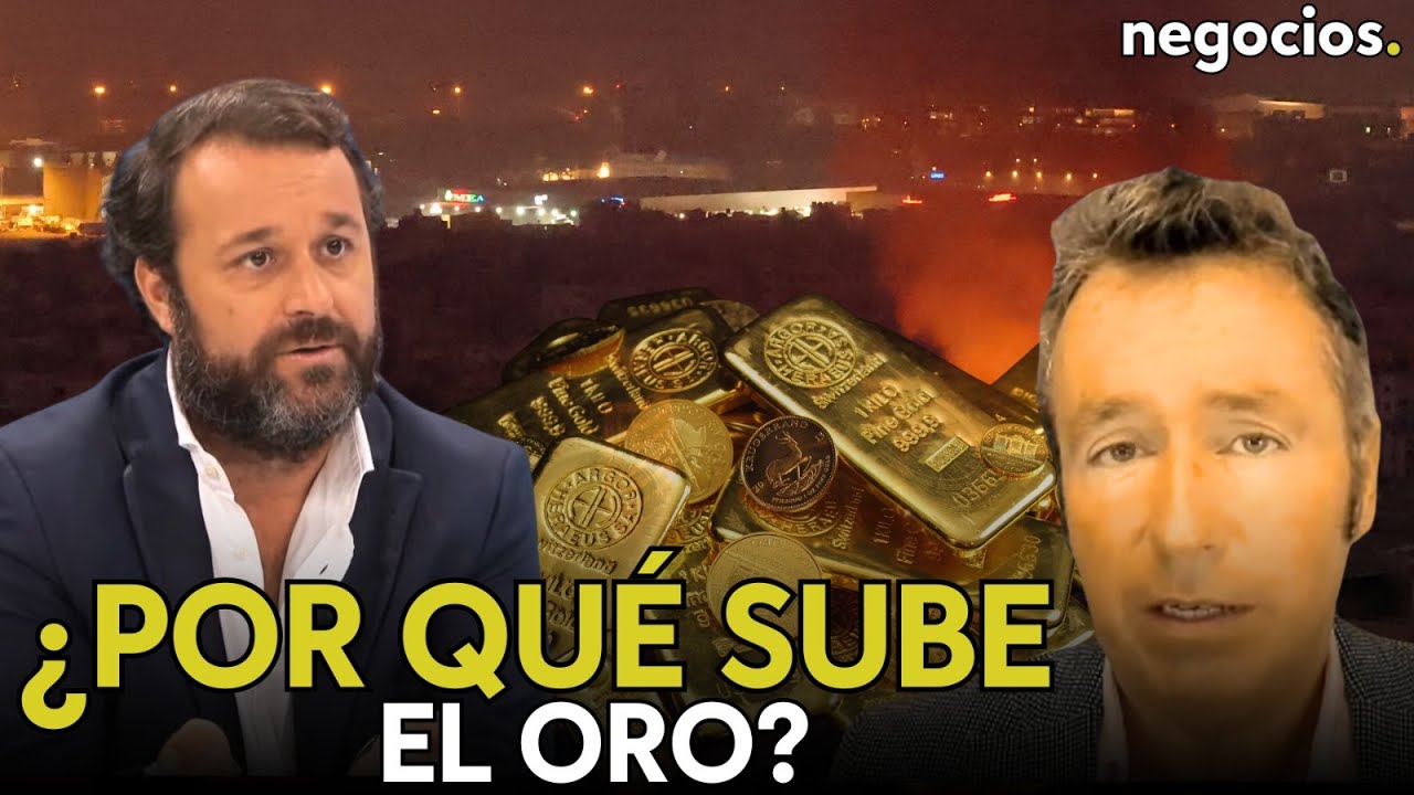 "El oro sube porque llevan al mundo a un entorno de guerra que se financia con el dólar". Iturralde