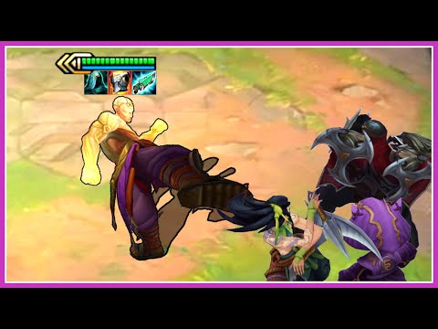 New 3 Star Lee Sin Kicks Everyone! ⭐⭐⭐ | TFT Highlights Set 4 | TFT Moments Set 4 | TFT Lee Sin
