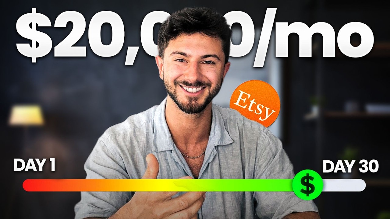 I MADE $20k on Etsy In 30 Days To Prove It’s NOT Luck