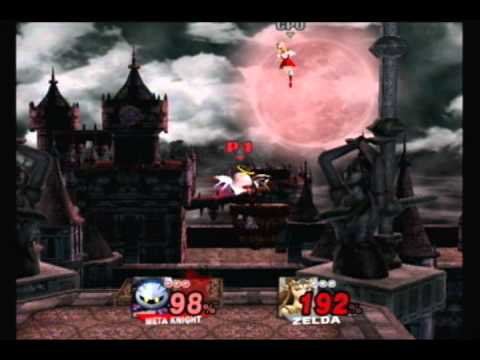 Brawl Hacks: Zero-Two (Me) VS Flandre (With Goddess Zelda PSA, CPU)