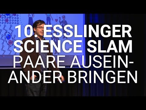 Jens Wehner "Dissoziation von Zweiteilchenanregungen" 10. Esslinger Science Slam