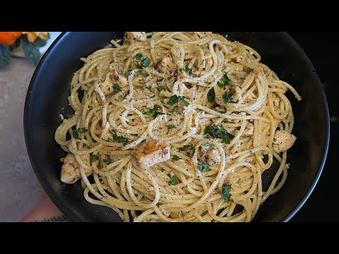 How To Make A Garlic Butter Chicken Pasta