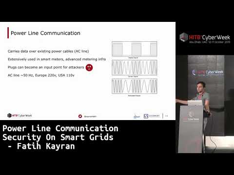 #HITBCyberWeek #CommSec Power Line Communication Security On Smart Grids - Fatih Kayran