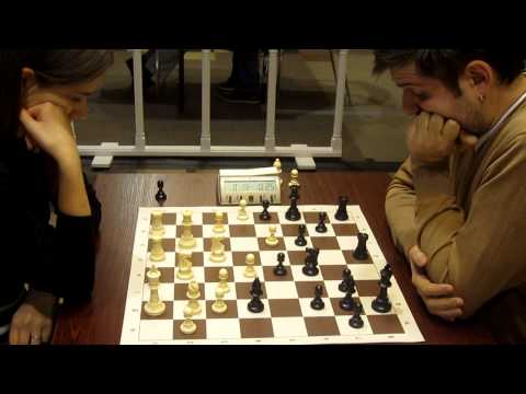 chess blitz WGM Kashlinskaya - GM Svidler