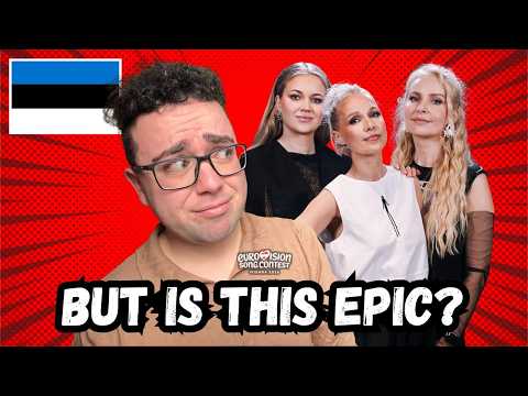 MY REACTION TO ESTONIA AT EUROVISION 2026 // Vanilla Ninja 'TOO EPIC TO BE TRUE'