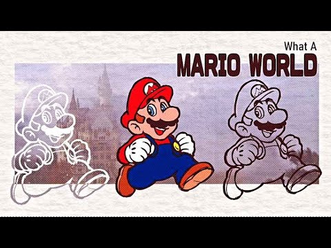 What a Mario World ROM Hack: Map and Ludwig's Castle