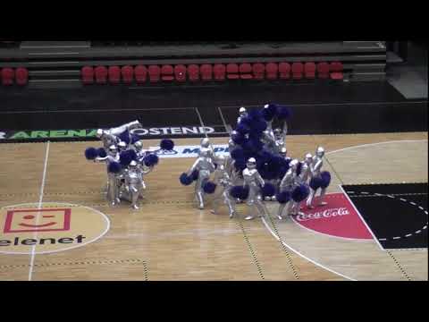 NBTA Europe Twirling Championships 2014 - Oestende - POMPONS - Team Italy