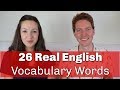 26 Advanced English Vocabulary A-Z