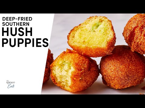 Southern Hush Puppies Recipe | The Spruce Eats #SouthernCooking