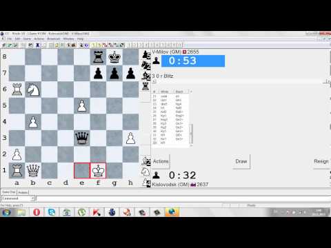GM Kovalenko - GM Milov большой блиц матч на ICC