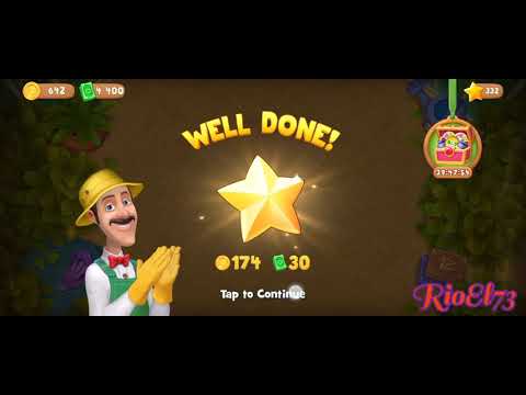 Gardenscapes Super Hard level 5454, 5462, & 5466 ❤️ Gameplay Well done