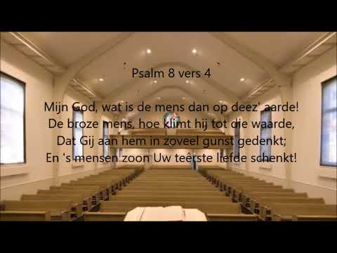 CGK Katwijk aan Zee - Psalm 8 vers 1 en 4 (samenzang)