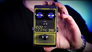 Video thumbnail for The BRAND NEW DOD Overdrive Preamp 250-X by Cameron Cooper