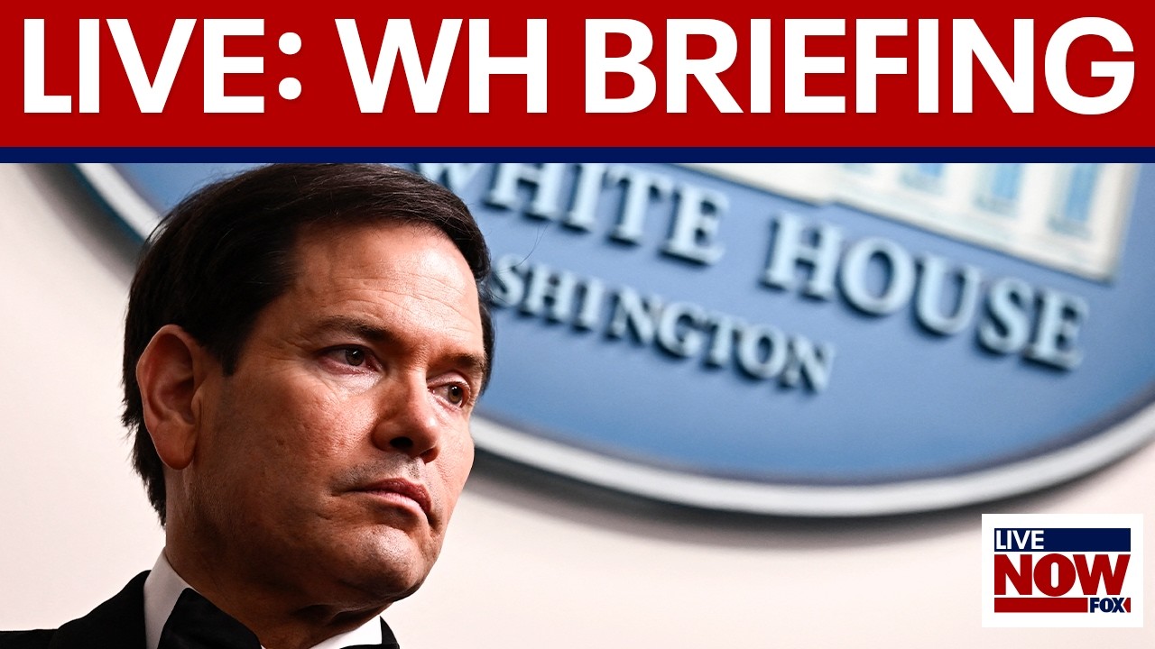 LIVE: Sec. Rubio leads White House press briefing 3PM ET