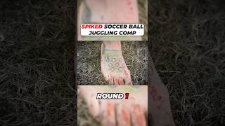 Spiky Soccer Ball Juggling Competition! This Was So Bad 😬