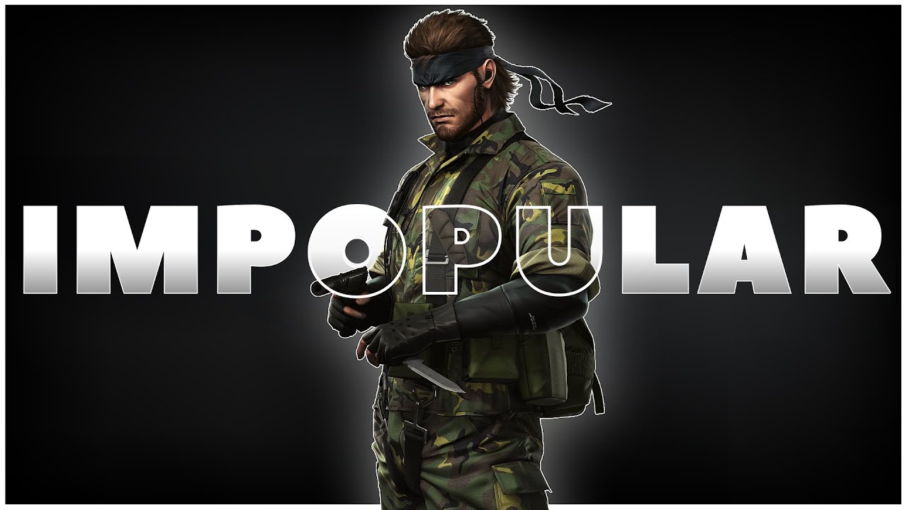 Por que Metal Gear é um game IMPOPULAR ?
