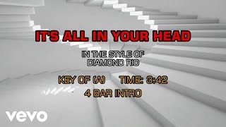 Diamond Rio - It&#39;s All In Your Head (Karaoke)